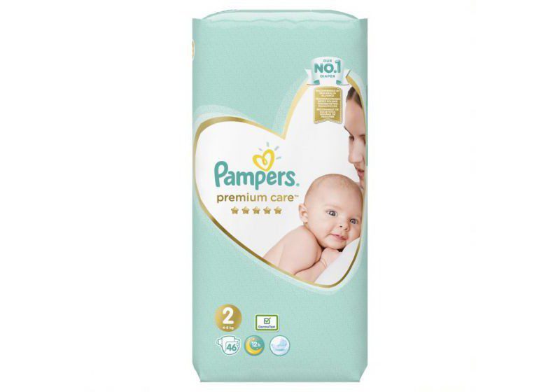Pampers Premium Care No2 (4-8kg) 46τμχ