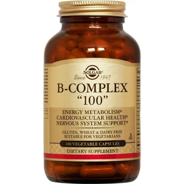 SOLGAR B100 COMPLEX 100VCAP
