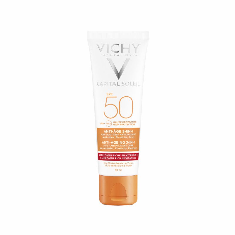 Vichy Capital Soleil Anti-Ageing Αντιηλιακό Κατά Των Ρυτίδων SPF50 50ml