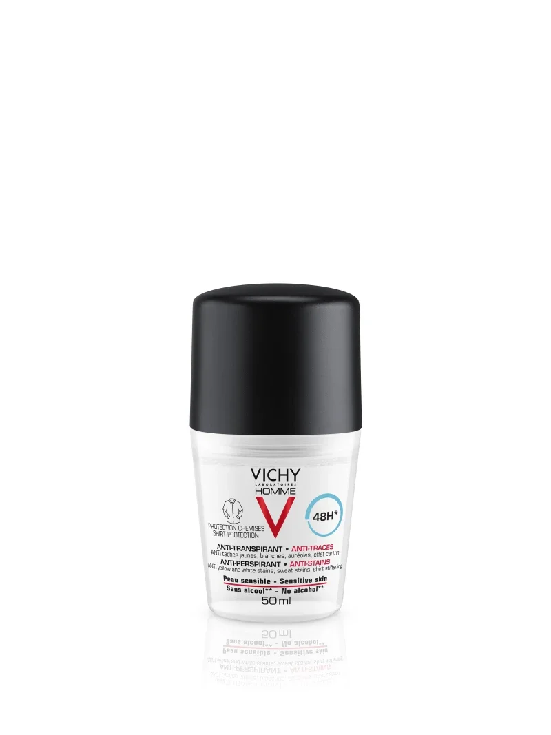 Vichy Homme Anti-Perspirant 48h Sensitive Skin Roll-On 50ml